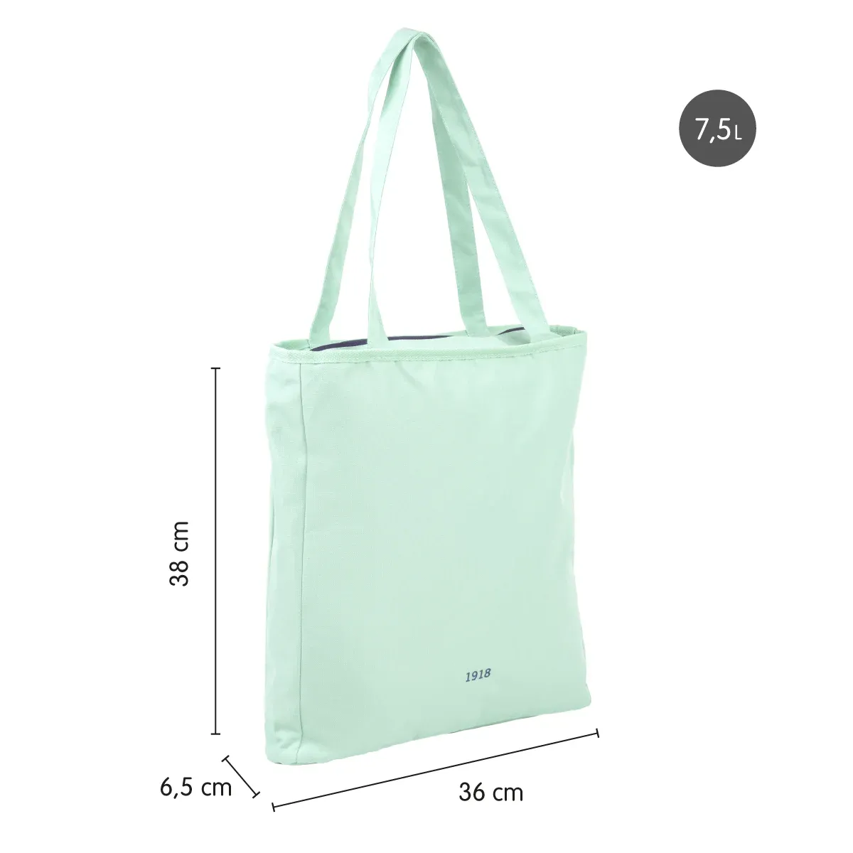 Tote bag con cremallera MILAN 430 - Imagen 6