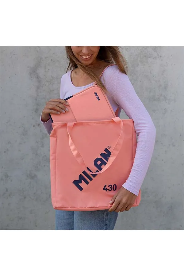 Tote bag con cremallera MILAN 430 - Imagen 4