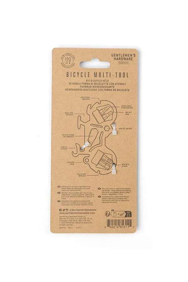 Multiherramienta para bicicletas Gentlemen’s Hardware. - Imagen 4