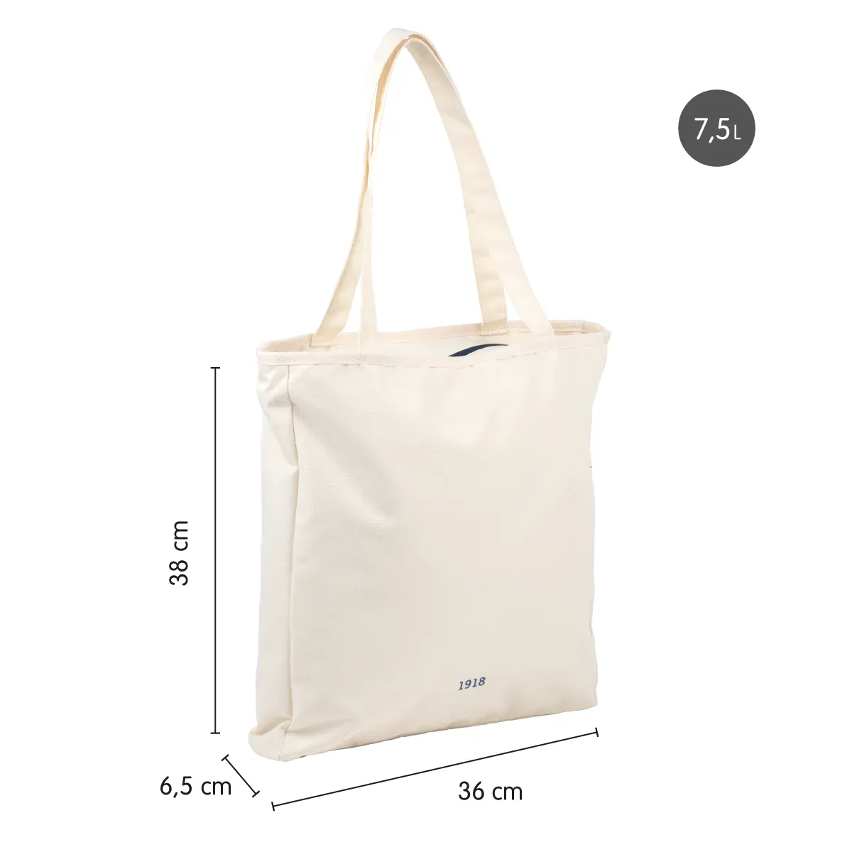Tote bag con cremallera MILAN 430 - Imagen 5