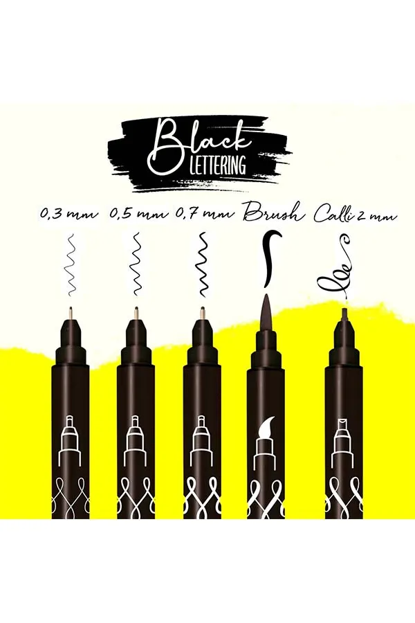 Set Online Bullet Manga & Black Lettering - Imagen 3